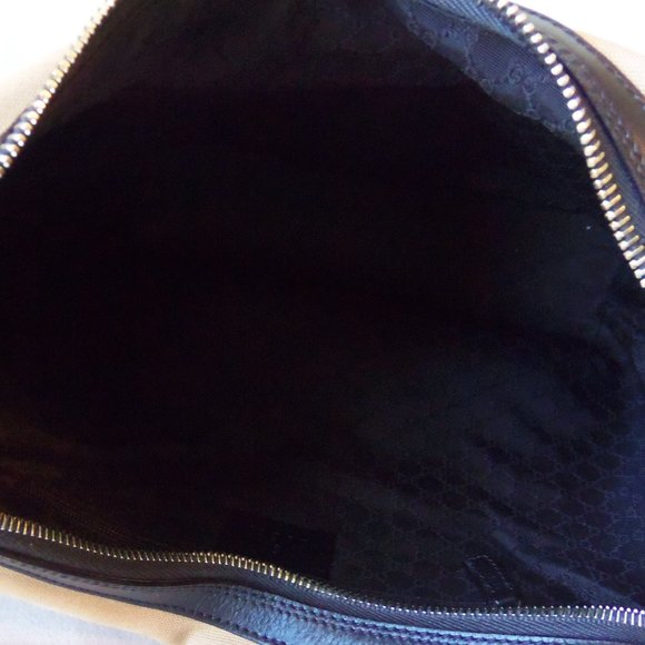 Gucci Sherry Line Shoulder Bag Canvas Leather - Picture 10 of 16